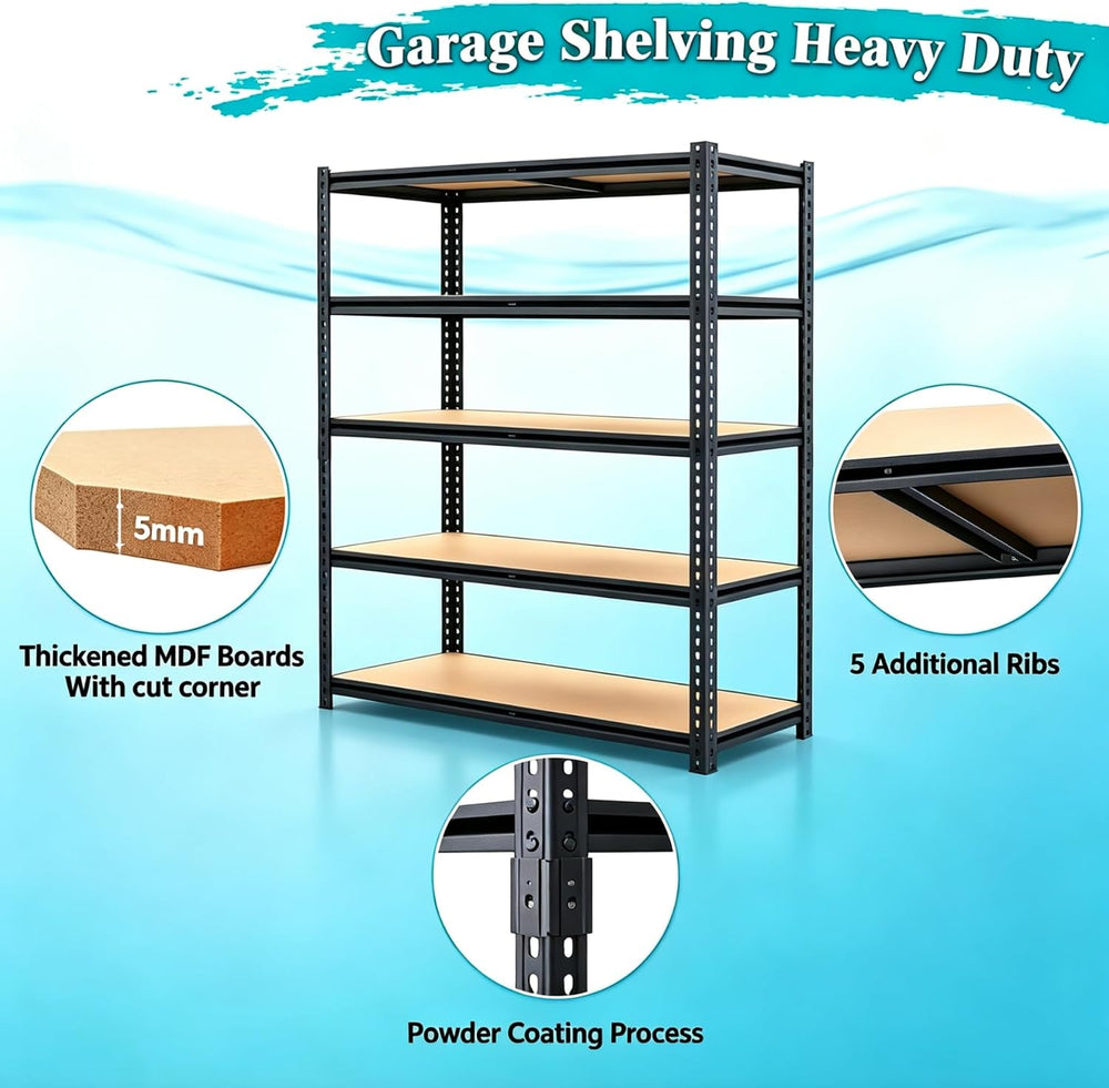 Garage Shelving Units Shelves for Garage Storage Shelf 72"x36"x16&q...