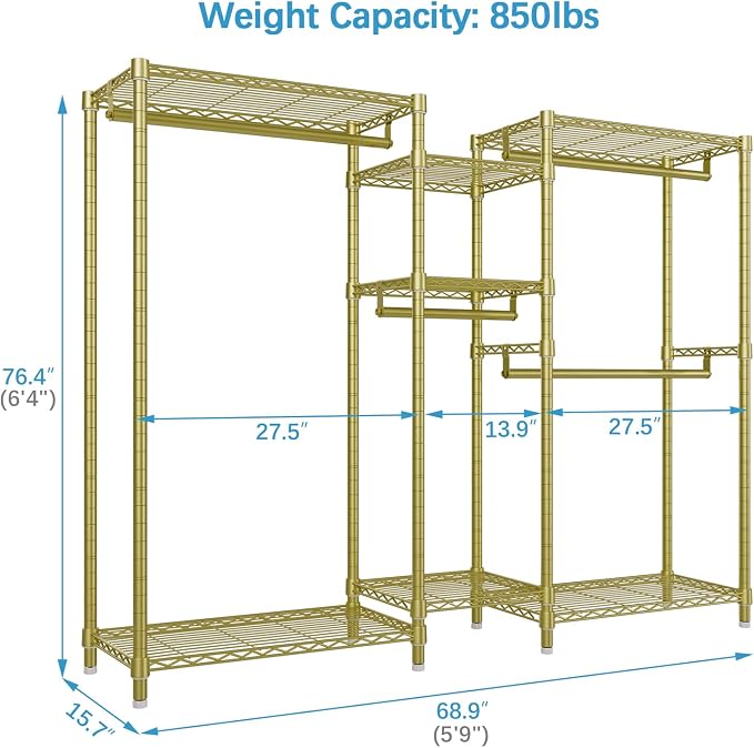 VIPEK Classic V6 Wire Garment Rack Heavy Duty Clothes Rack