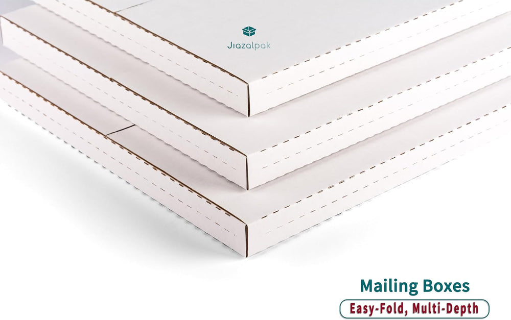 7-inch 45 RPM Record Mailers, 7.5x7.5x1.1 inch Shipping Boxes