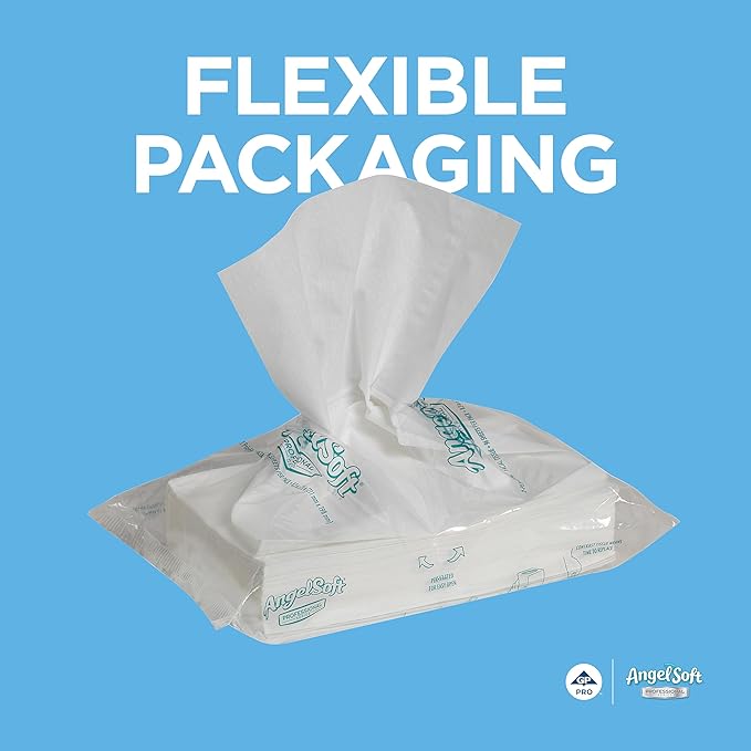Georgia-Pacific Angel Soft Professional Series Polyflex 2-Ply Facial Tissue