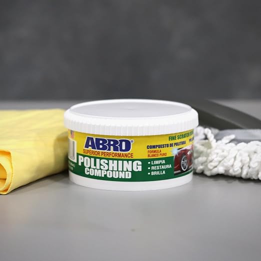 ABRO Superior Performance Polishing Compound, 10 oz., High-tech Shine Car