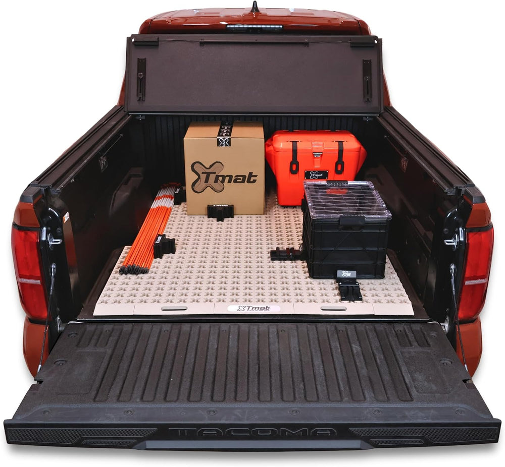 Tmat Truck Bed Organizer Storage System Slide Out Mat (Desert Tan, 5'0&qu...