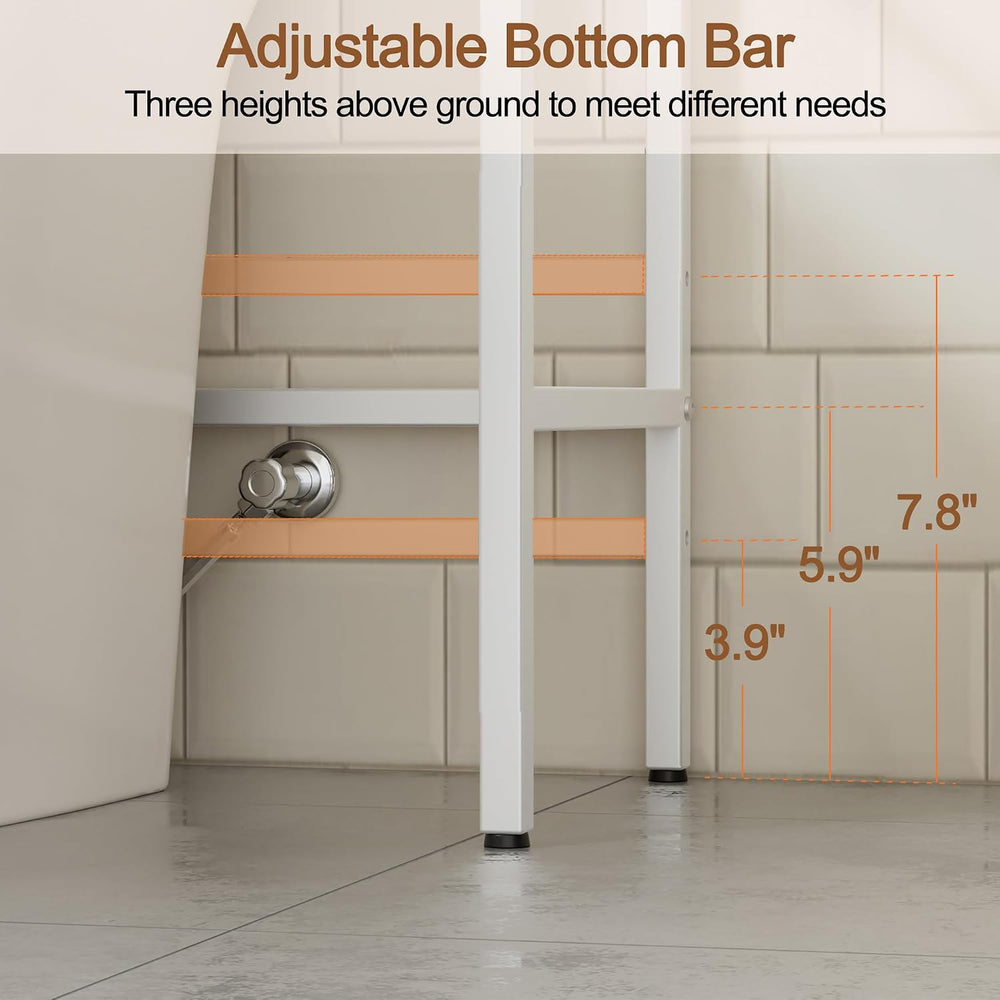 3 Tier Over The Toilet Storage Rack, Bathroom Organizer