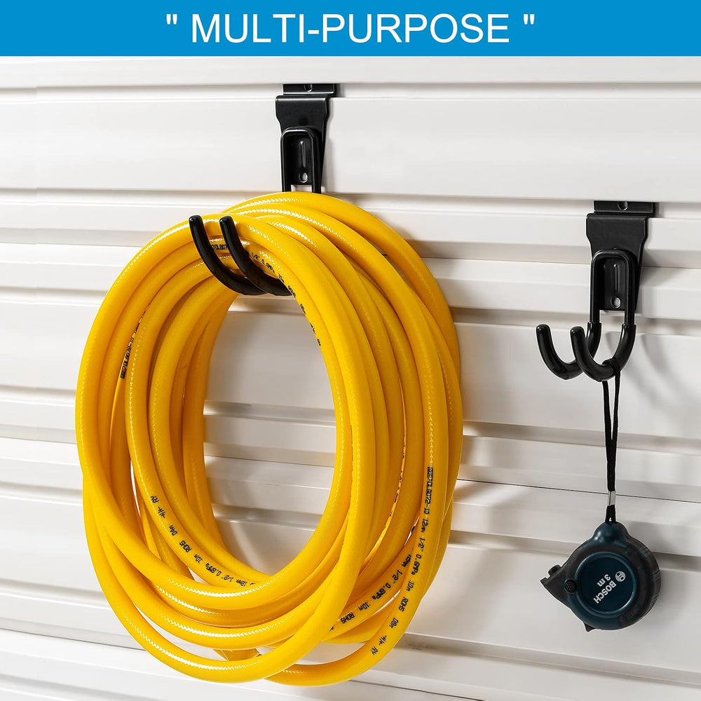 16 Pack Slatwall Hooks, Slatwall Accessories for Garage Storage, Heavy Duty S...
