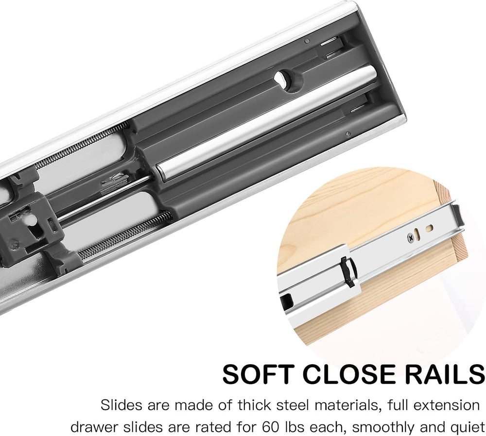 Pull Out Cabinet Organizer 14''W×21''D×19''H Slide Ou...