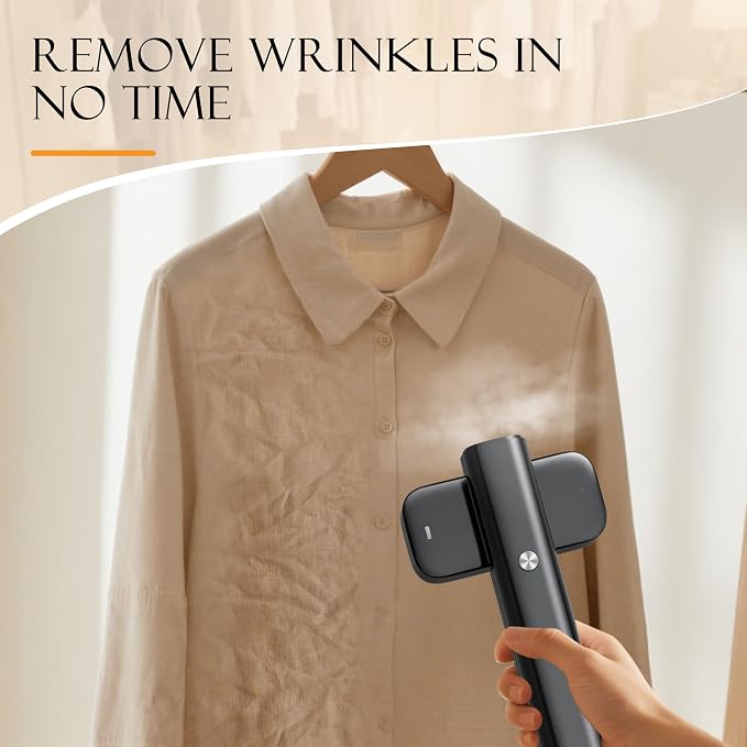 Steamer for Clothes, Portable Handheld Garment Steamer for Fabric Wrinkles