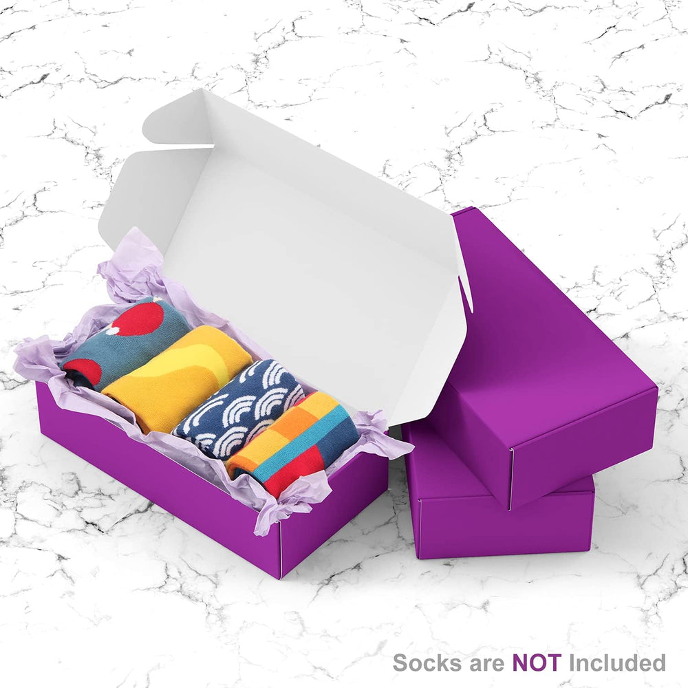 50 Pack 4"x8"x2" Shipping Boxes, Corrugated Cardboard Small Bo...