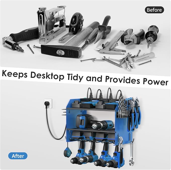 CCCEI Modular Power Tool Organizer Wall Mount
