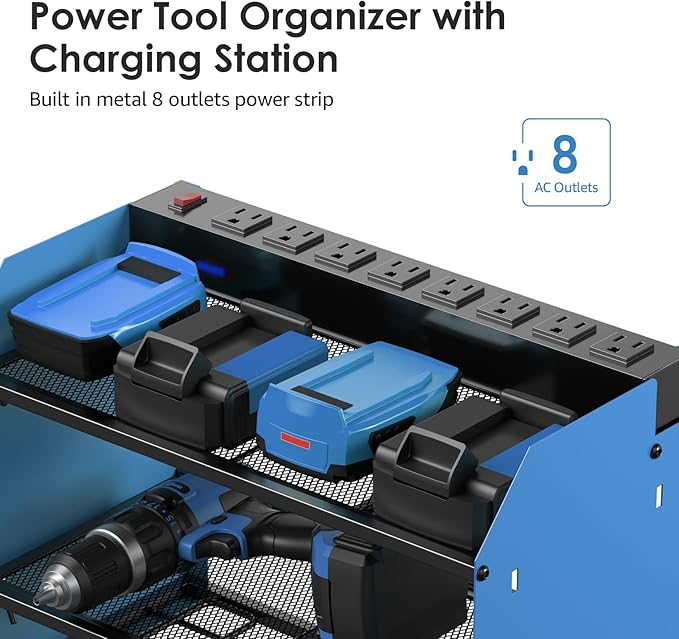 CCCEI Modular Power Tool Organizer Wall Mount