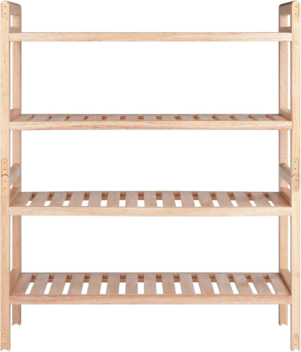 Winsome Mercury Shoe Rack, Natural, 27.24x10.71x32.01