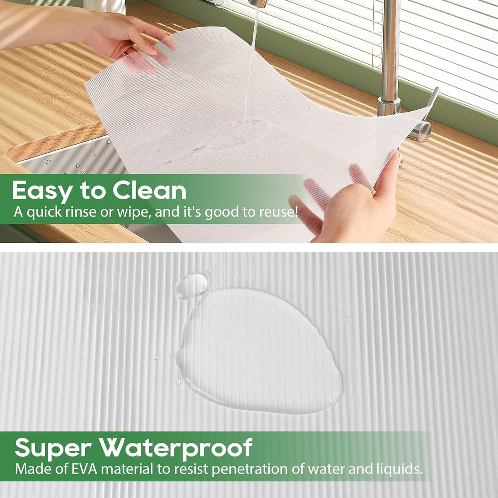 Anoak Shelf Liner Cabinet Liner, Non Adhesive Drawer Liner, Washable 12 Inch ...