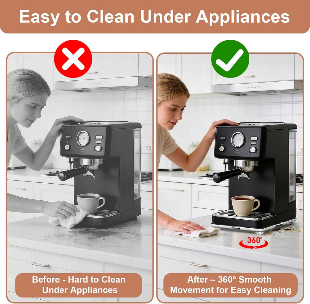 Adjustable Appliance Slider Tray - Expandable 6" x 11"- 11" x ...