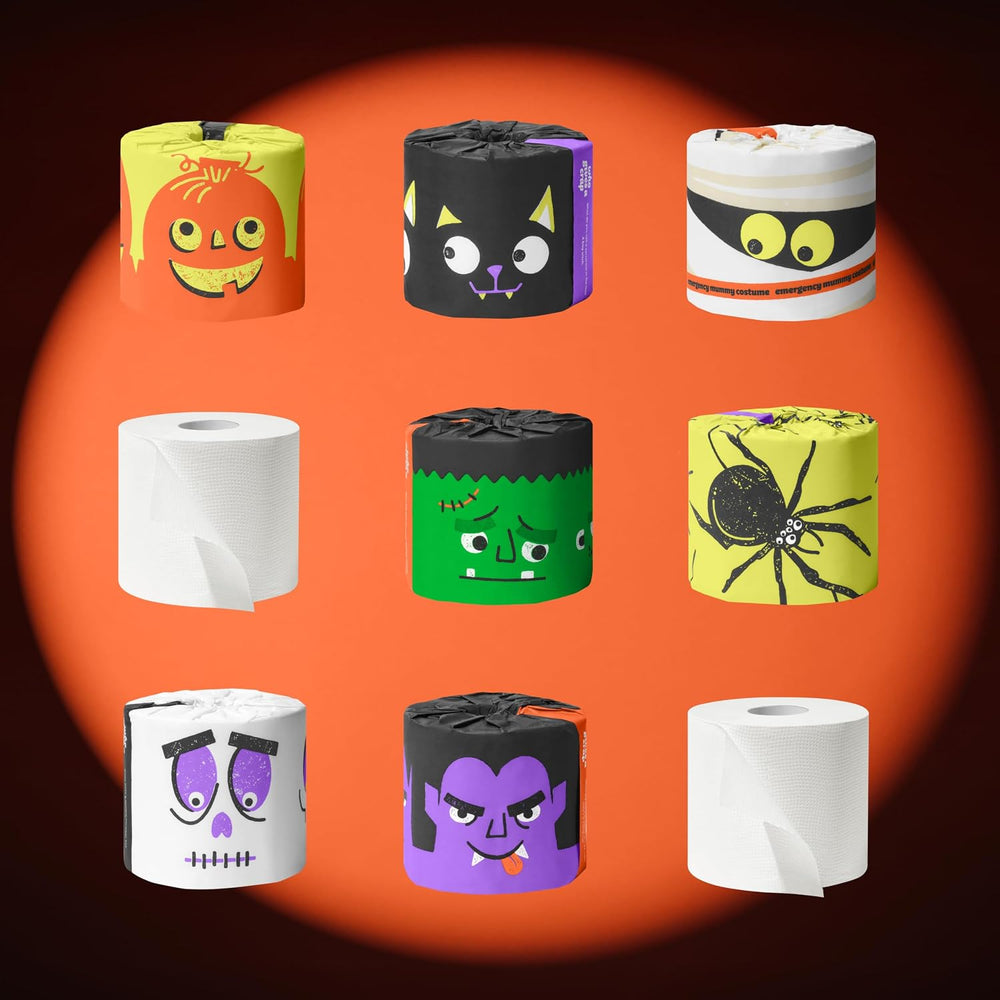 Who Gives A Crap – Limited Edition Spooky Toilet Roll, 100% Bamboo Toilet Pap...