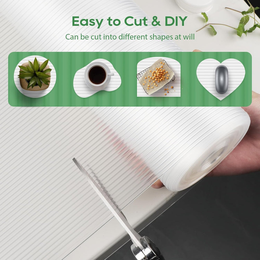Anoak Shelf Liner Cabinet Liner, Non Adhesive Drawer Liner, Washable 17.5 Inc...