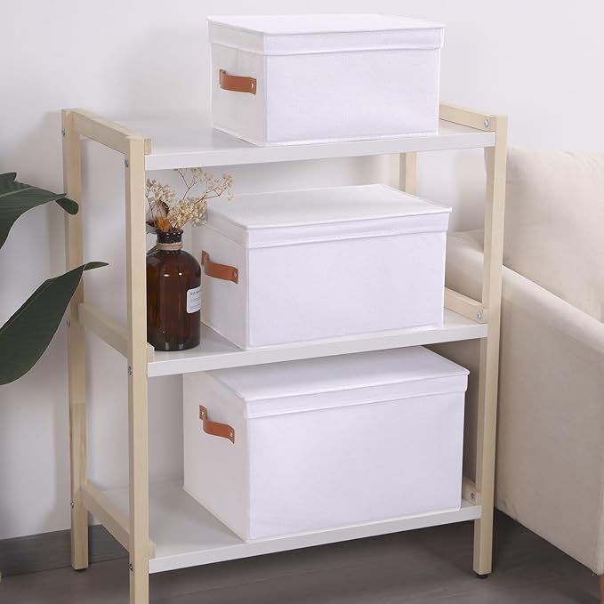 Fabric Storage Bins, Clothes Boxes (5 Pack)