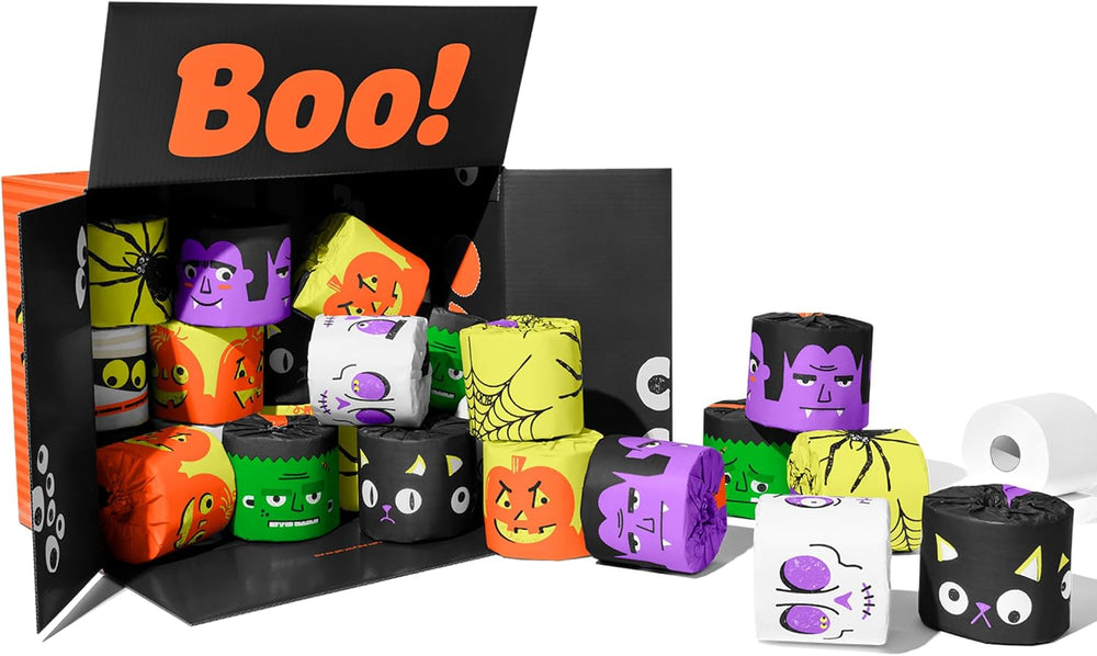 Who Gives A Crap – Limited Edition Spooky Toilet Roll, 100% Bamboo Toilet Pap...