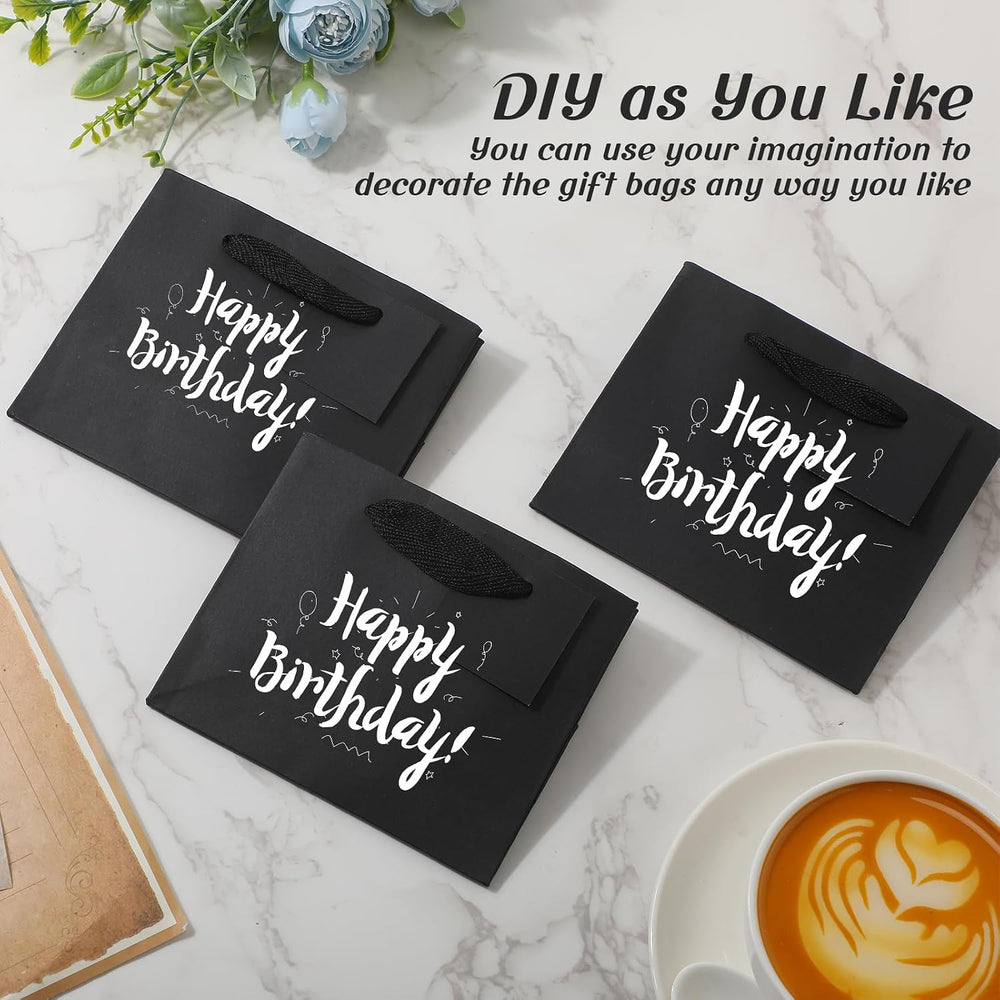 Qilery 50 Pcs Halloween Paper Gift Bag