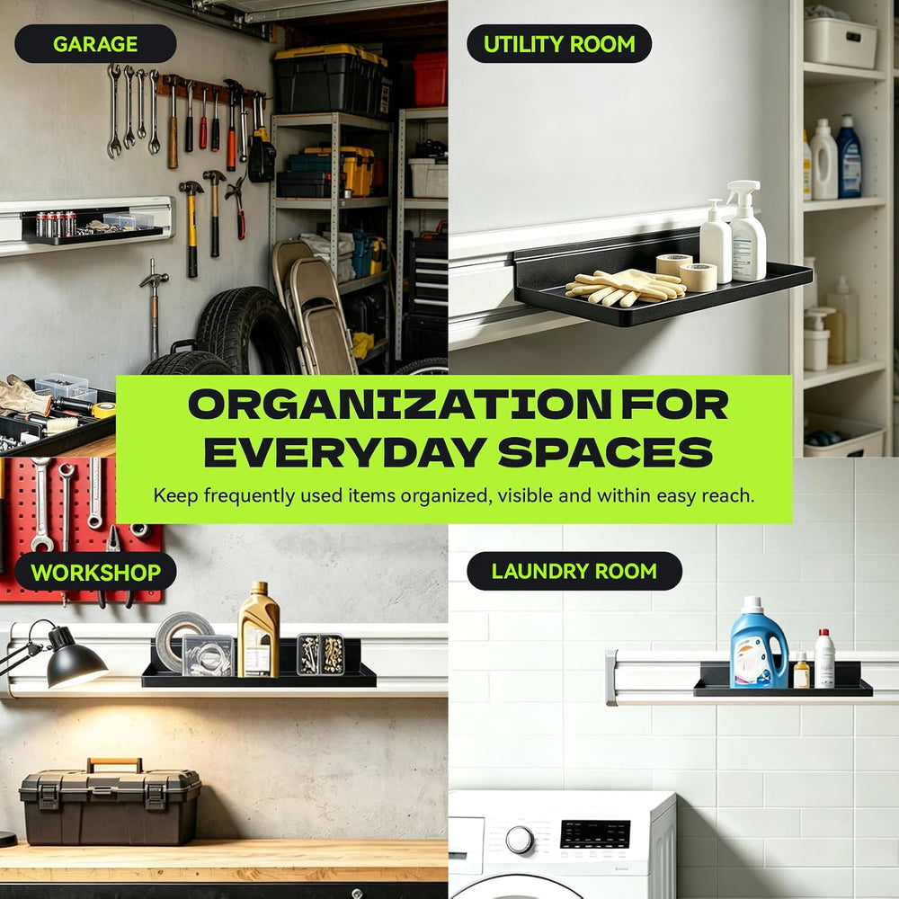 Garage Storage Shelves Compatible with Gladiator GearTrack & GearWall, So...