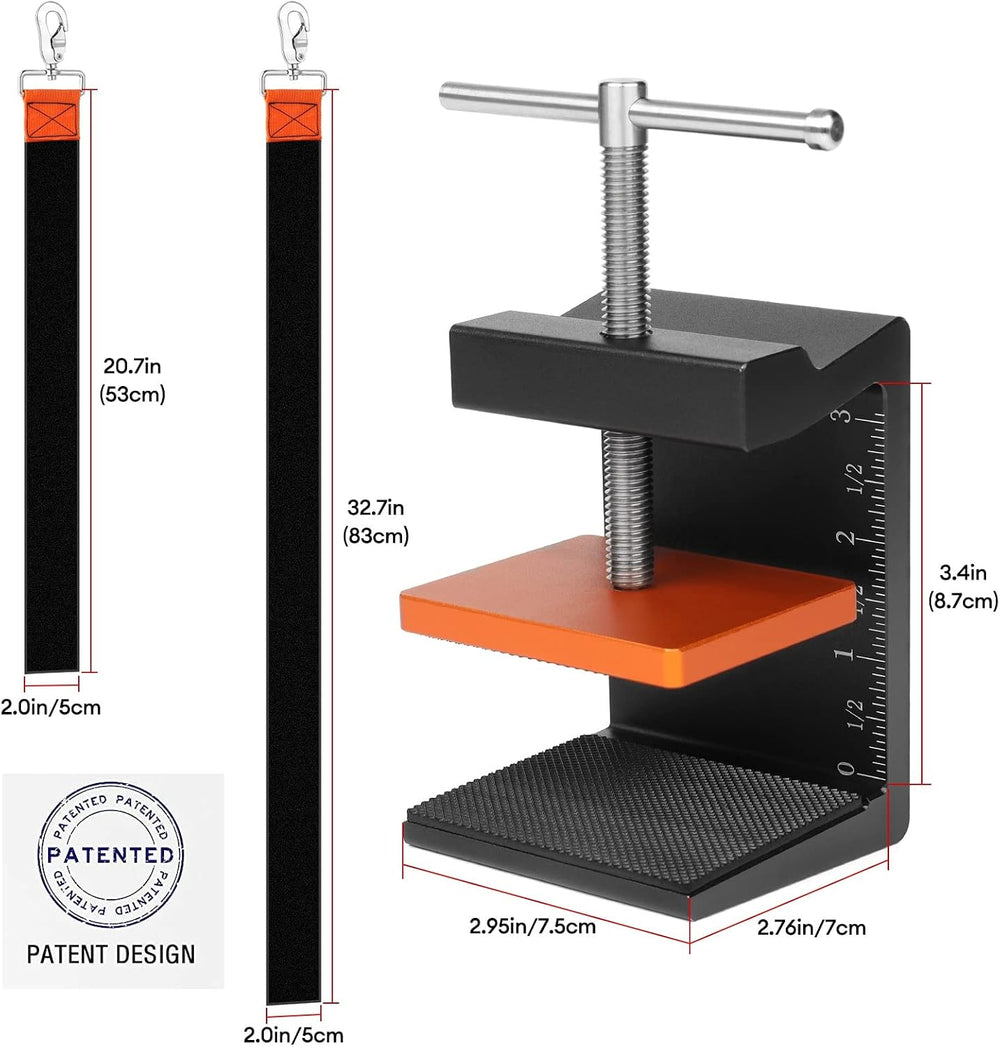Aluminum Roof Fall Protection System with 2FT & 3FT Ladder Safety Harnesses