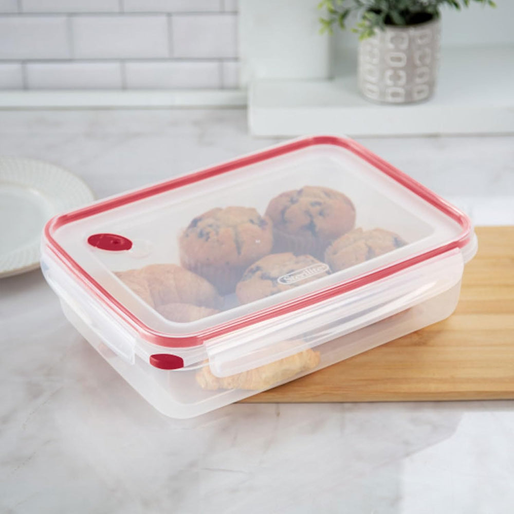 Sterilite Ultra-Seal Rectangle Airtight Food Container, 16 Cup, 8-Pack
