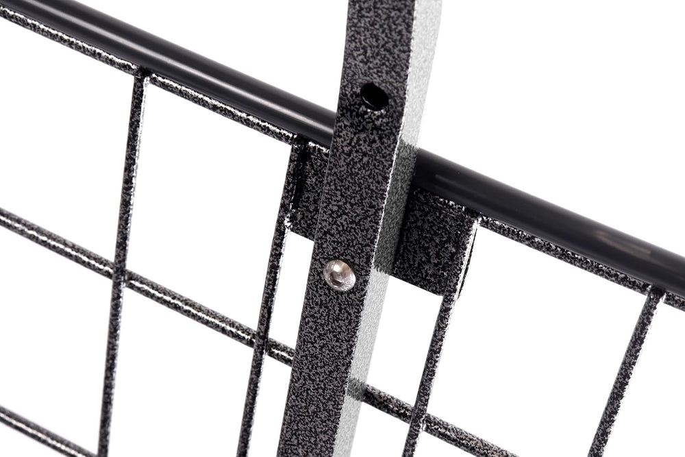 Heavy Duty Uhandle Laundry Cart with 5" Wheel (Charcoal Grey Pole Rack)