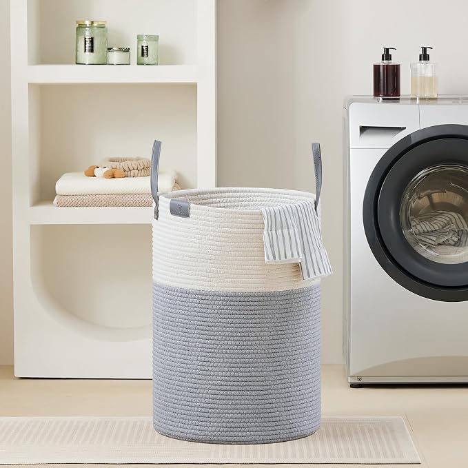 VIPOSCO Tall Laundry Basket, Large Dirty Clothes Hamper