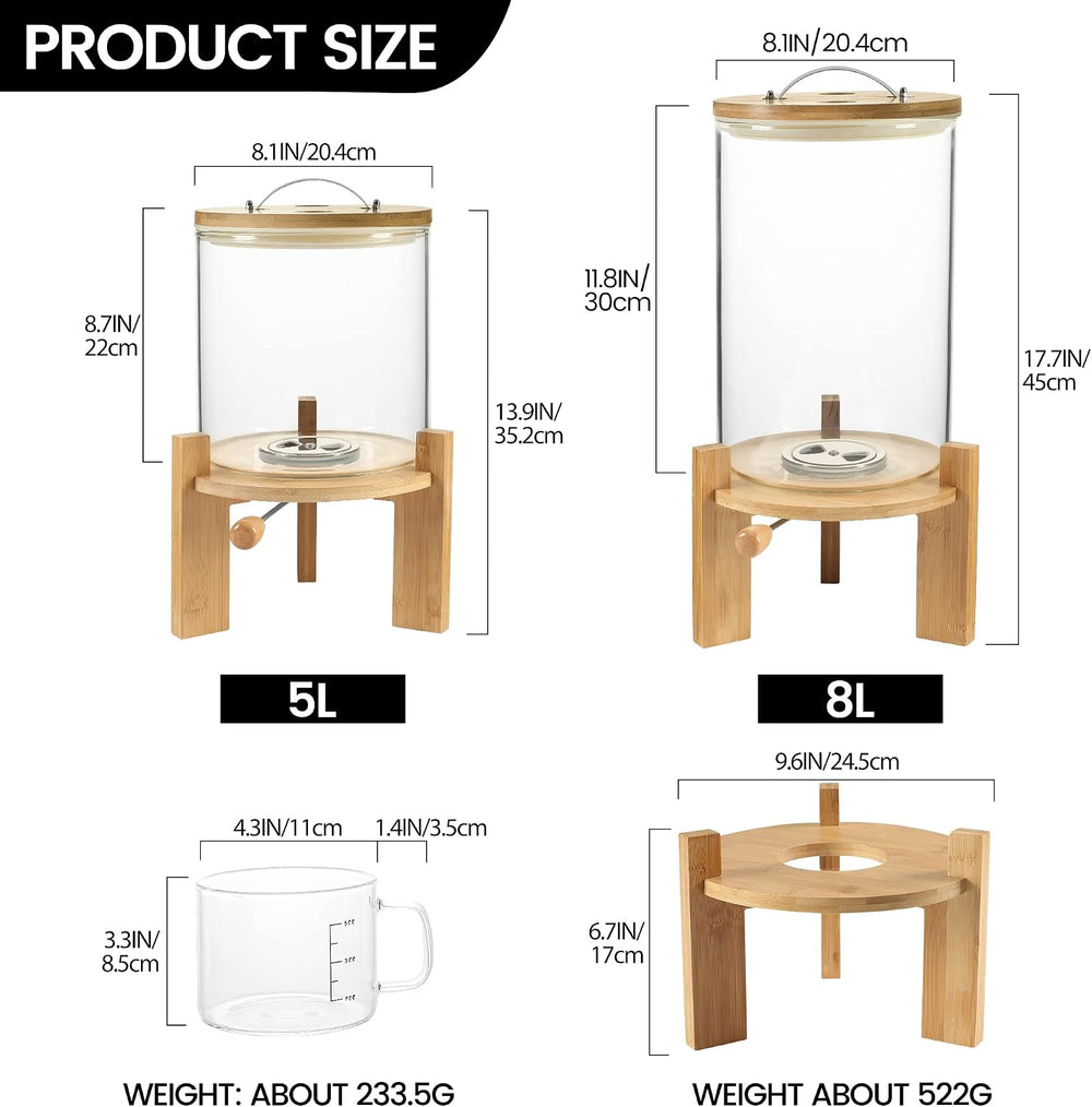 Rice Dispenser, Rice Storage Container：Flour and Cereal Container with Airtig...