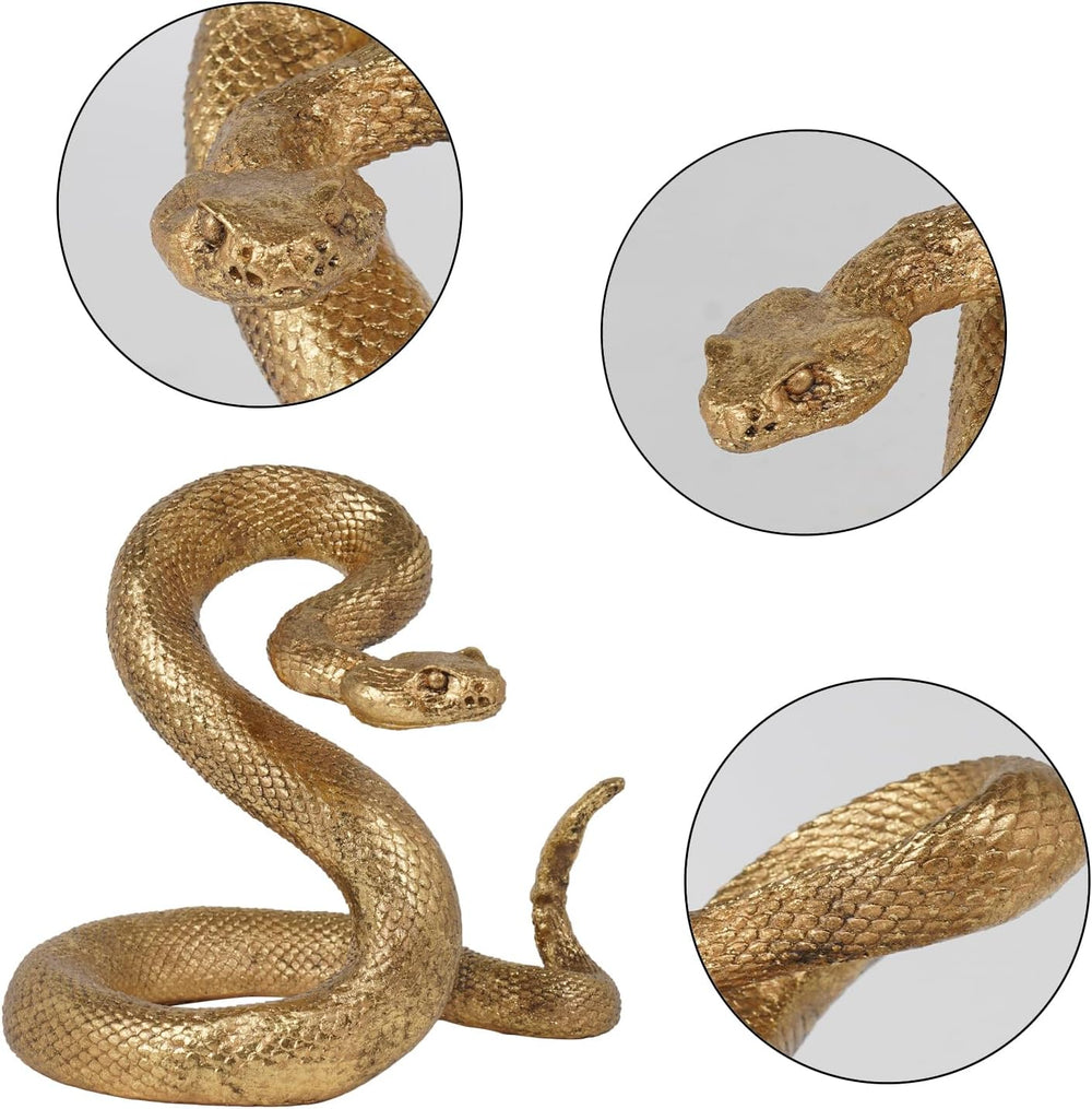 Guichifun Snake Statue Decor Halloween Decoration Collectible Figurines