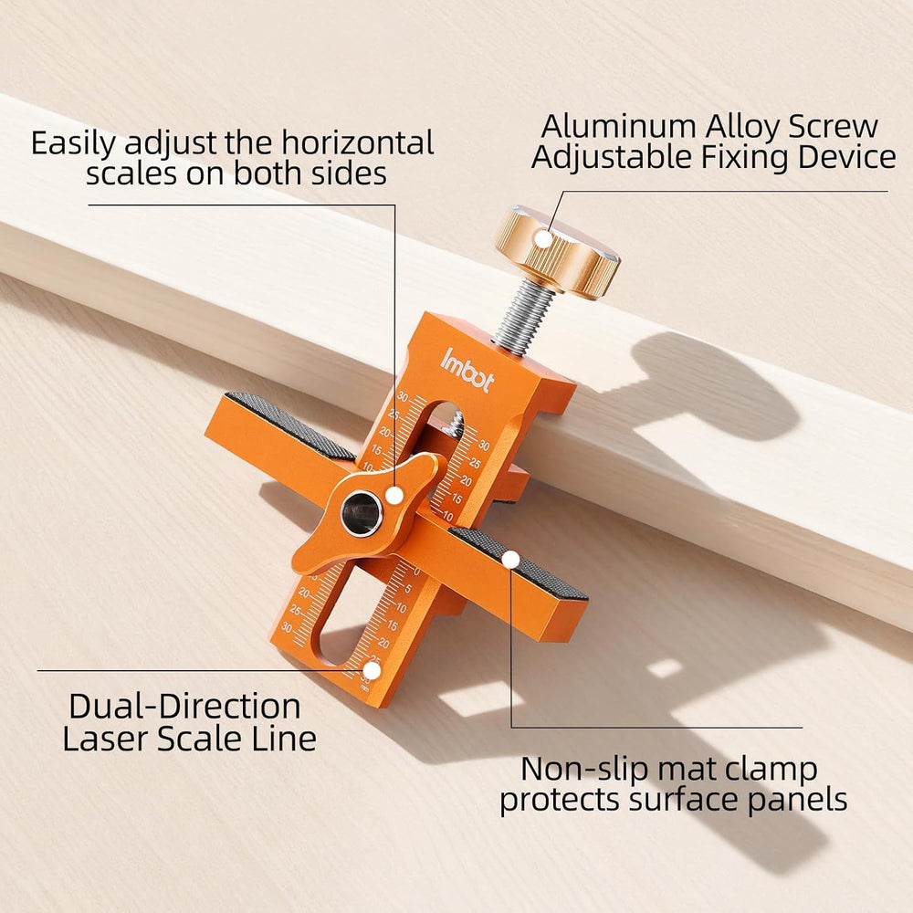 Imbot Cabinet Door Mounting Jig, Cabinet Door Installation Positioner