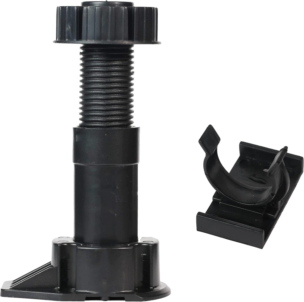 48-Pack Adjustable Cabinet Leveling Legs, 4"-5.1" Height, 330 lb Ca...