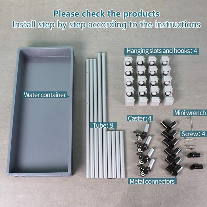 broom and mop holder put wet mops movable Commercial mop rack cleaning tool