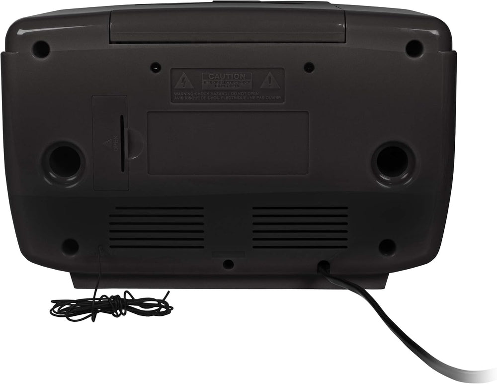 Crosley CR612B-BK Corsair Radio CD Player, Black