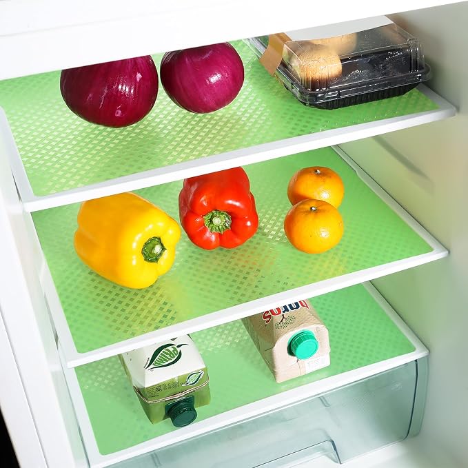 Green Fridge Liner Shelf Liners