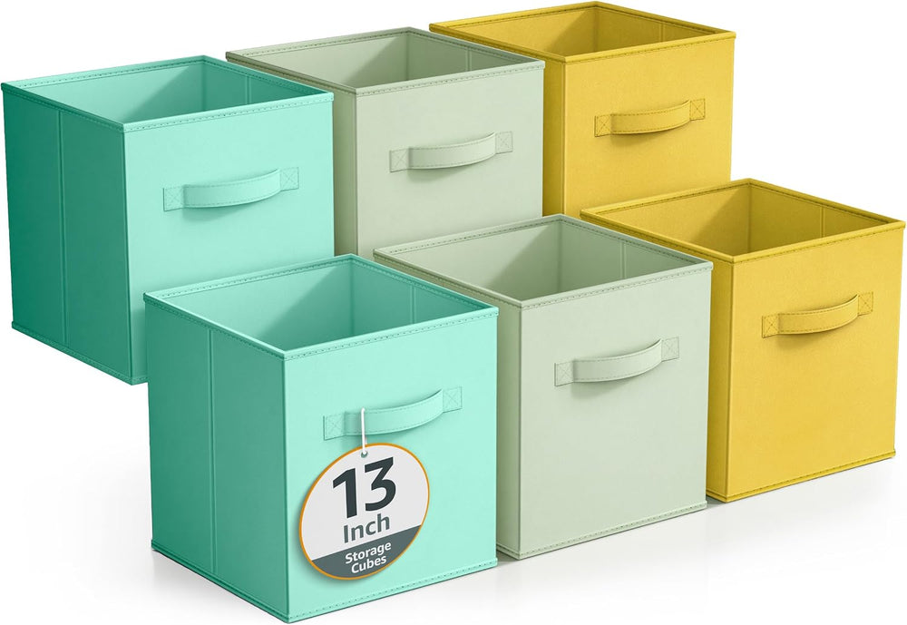 Sorbus Fabric Storage Cubes (6-Pack)