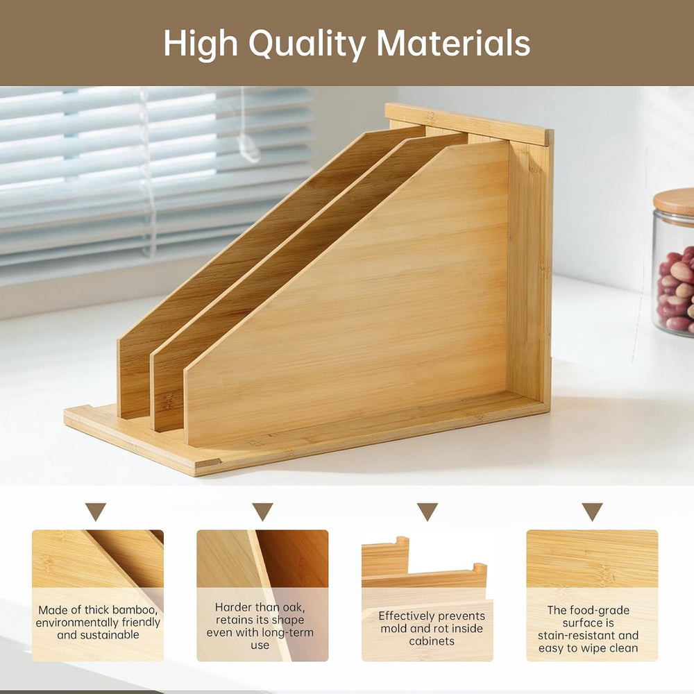 Tray Dividers for Kitchen Cabinets，cookie sheet divider for cabinet
