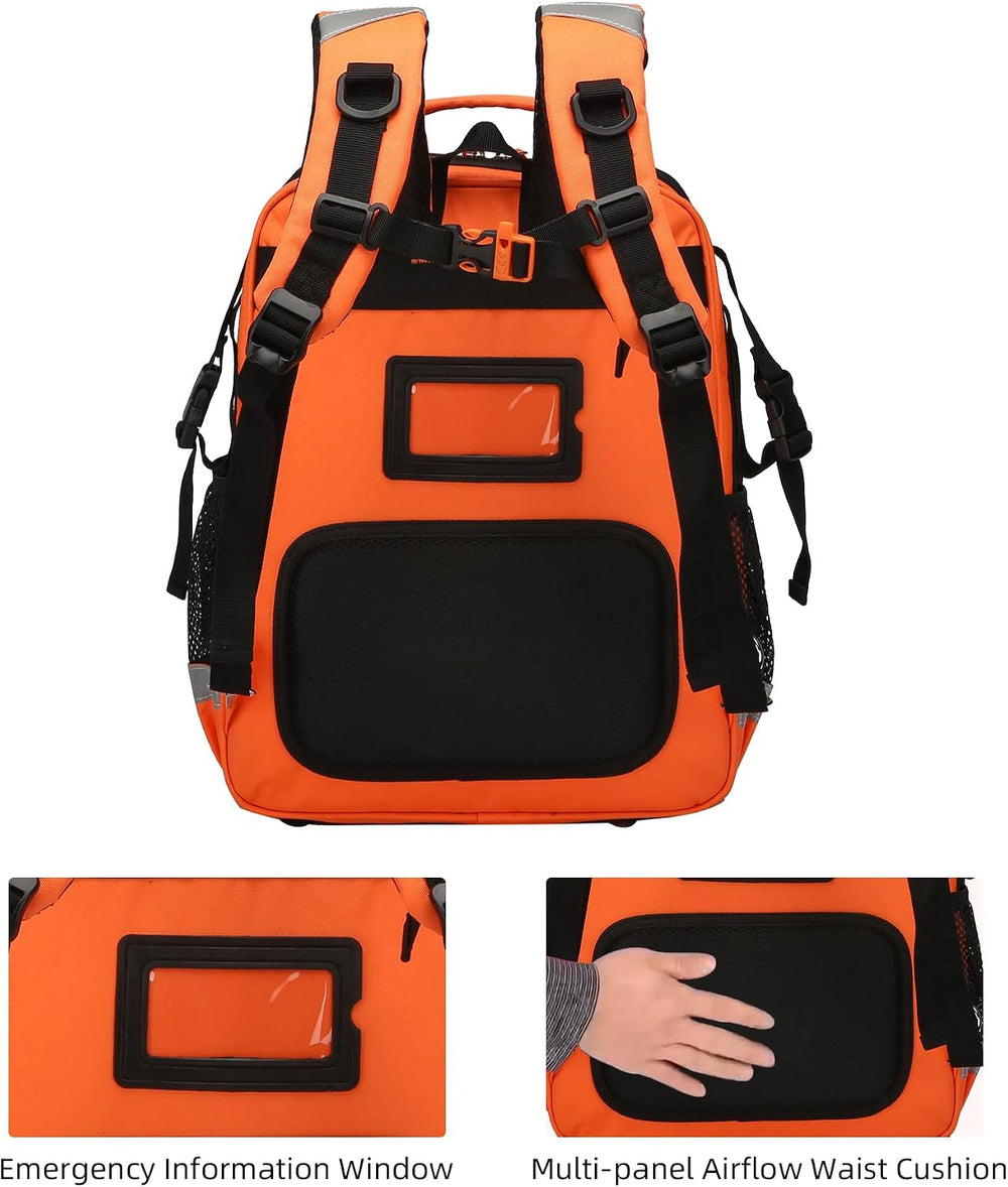 First Aid Bag Empty Madical Bag Responder Trauma Backpack,Medical Backpack,Me...