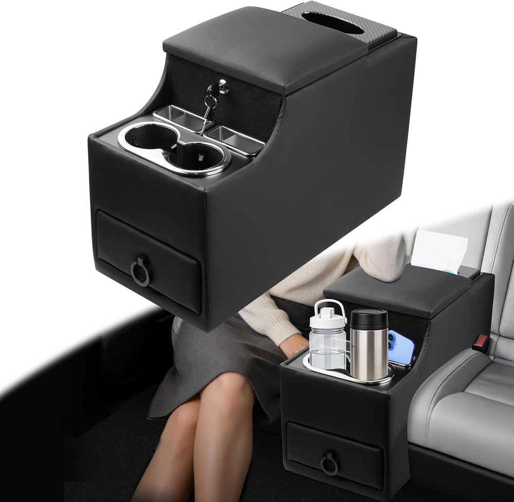 Mixsuper Center Console Between Seat Organizer for Minivans & SUVs Floor ...