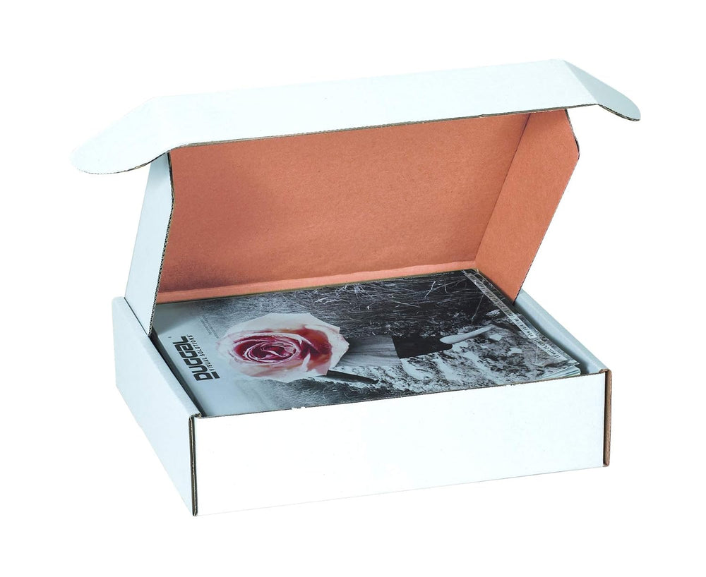 Box USA Mailer Boxes Medium 18"L x 12"W x 4"H Inches 25-Pack -...