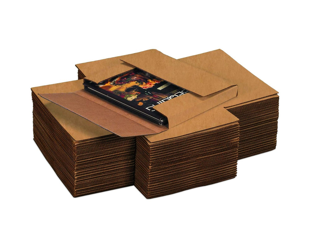BOX USA Brown Kraft Easy-Fold Mailing Boxes, 12 x 10 1/2 x 2 Inches, Pack of ...