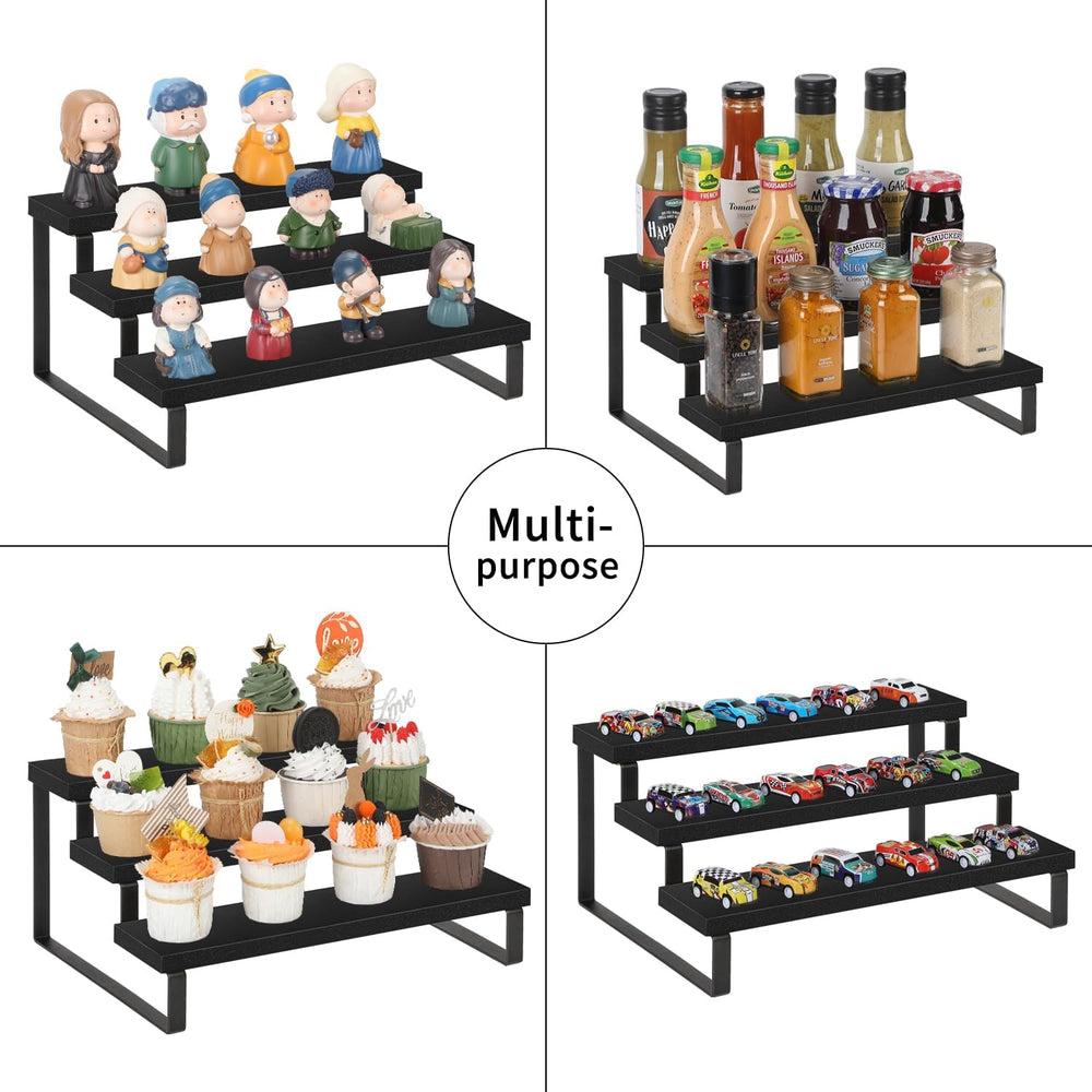 YINMIT Wooden Display Riser Stand, Tiered Perfume and Cologne Organizer Stand...