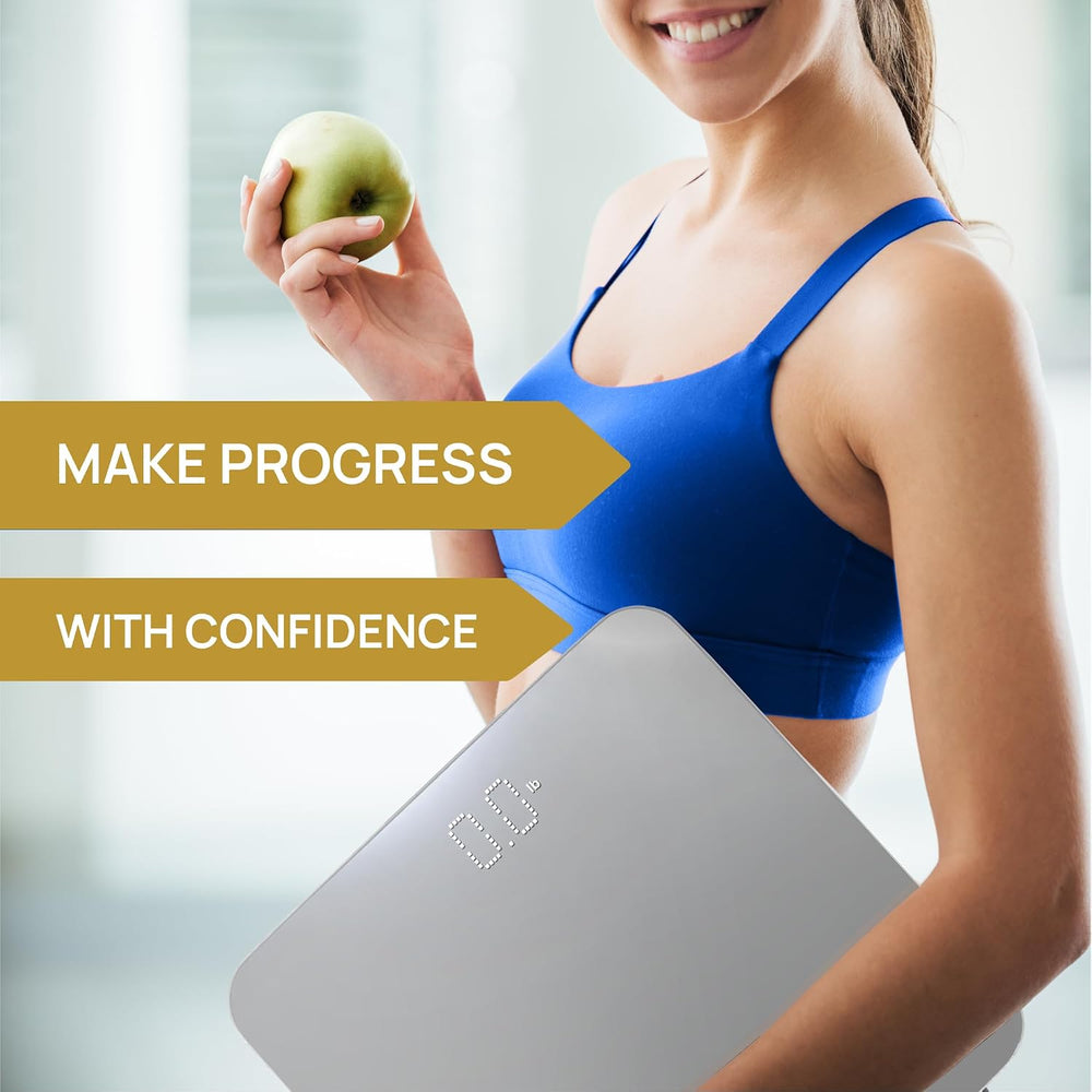 INEVIFIT Premium Bathroom Scale, Highly Accurate Digital Bathroom Body Scale,...