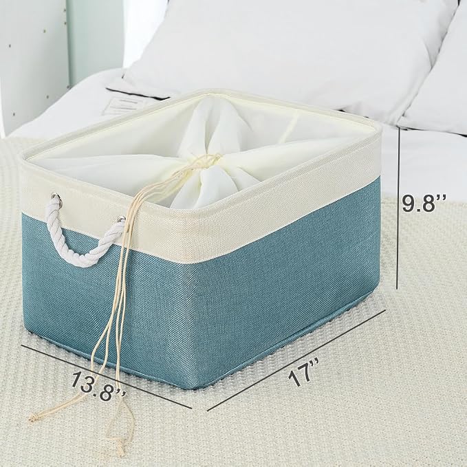 TheWarmHome Storage Baskets for Organizing (3 Pack)