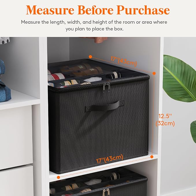 Lifewit Shoe Storage Organizer for Closet Fits 12-16 Pairs, Fabric Large Shoe...