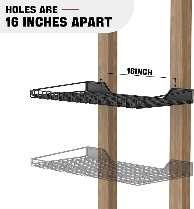 Ultrawall Wall Mounted Storage Shelf (2 Pack)