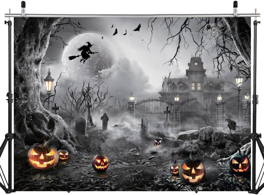 Halloween Backdrop Horror Backdrop Halloween Photo Backdrop for Halloween Par...