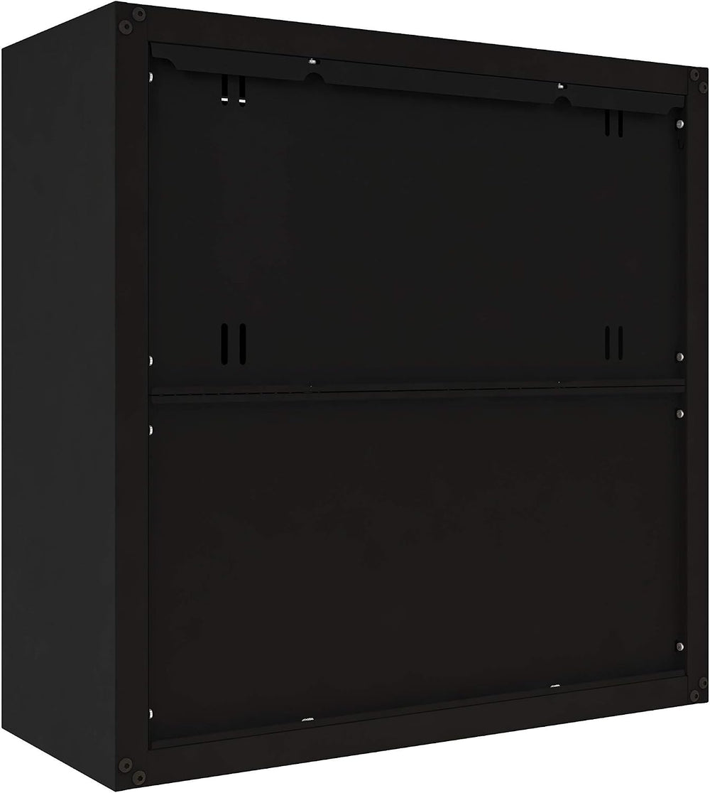 Floating Garage Storage Cabinet - Heavy-Duty Wall Mount Steel Cabinet, Lockab...
