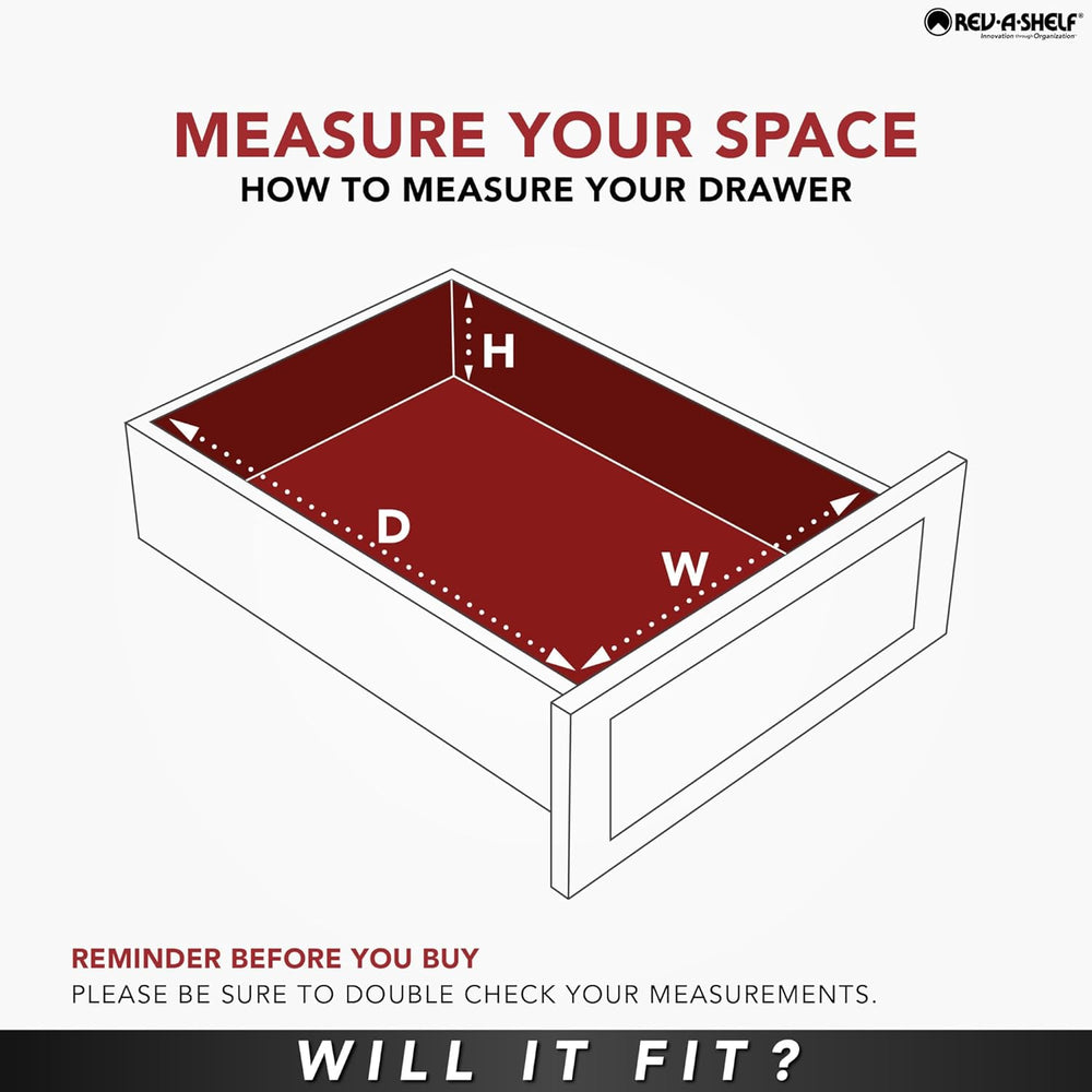 Rev-A-Shelf Trim-to-Fit Bread Drawer Cover