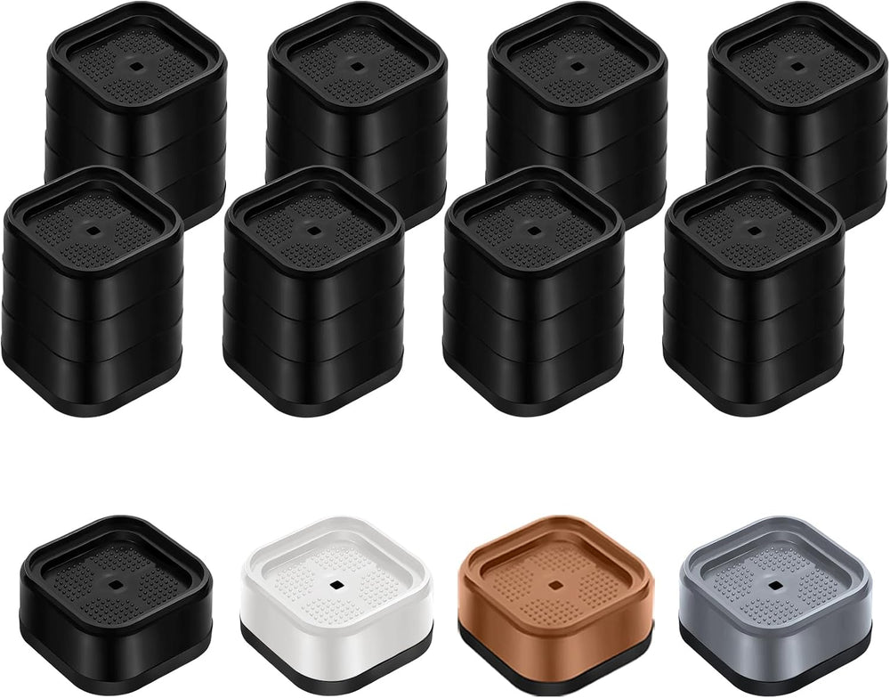 Furniture Risers Adjustable Bed Risers Heavy Duty Lifts Height 3", Squar...