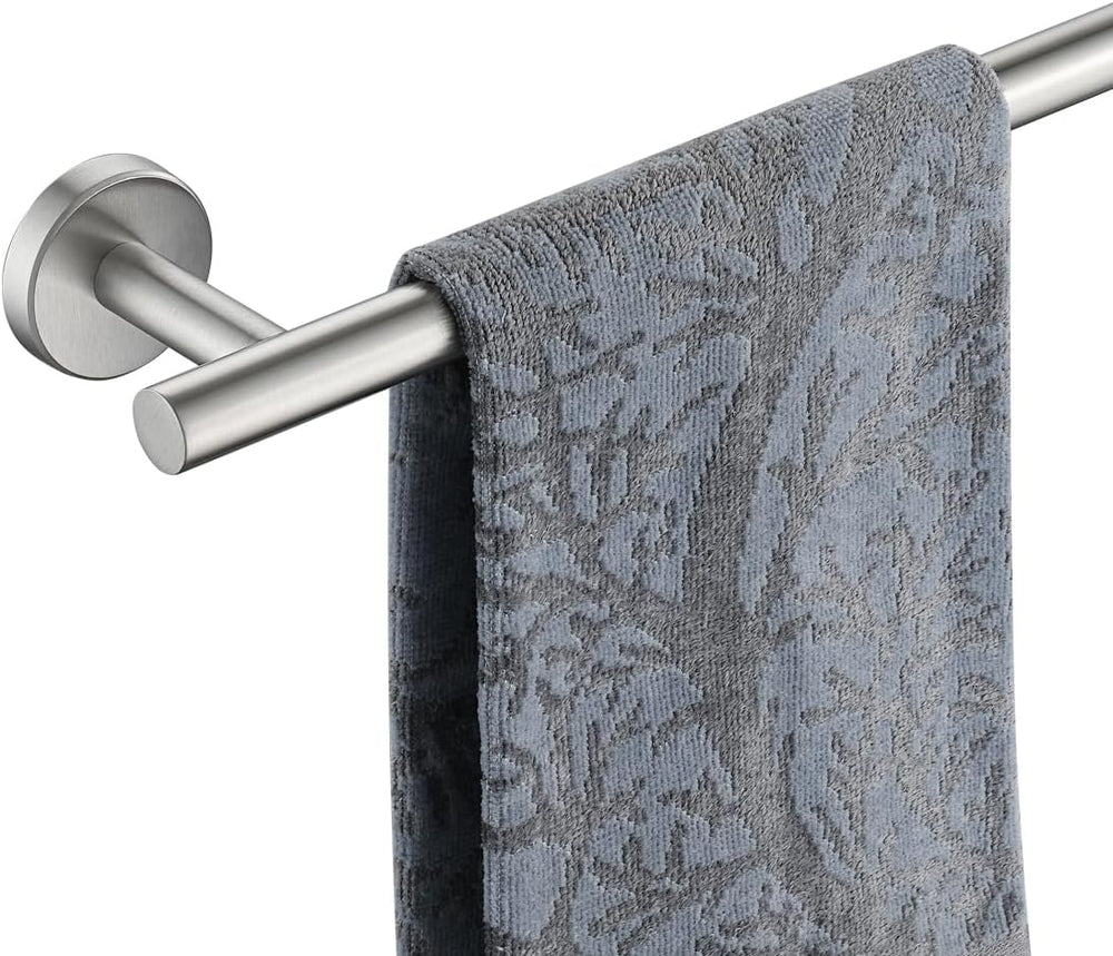 JQK Bath Towel Bar, 33 Inch 304 Stainless Steel Thicken 0.8mm Single Towel Ra...