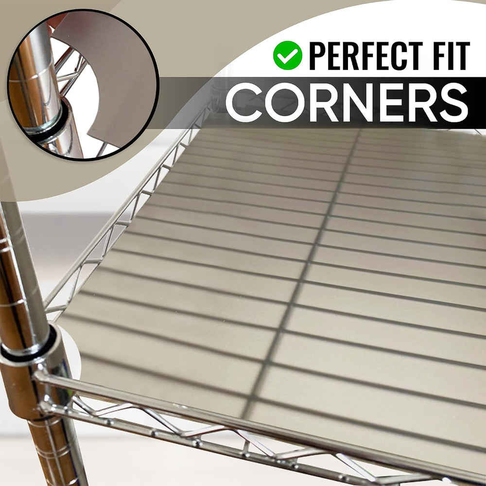 Dualso Wire Shelf Liner Wire Rack Shelf Mat-Thick Wire Shelf Cover-Waterproof...